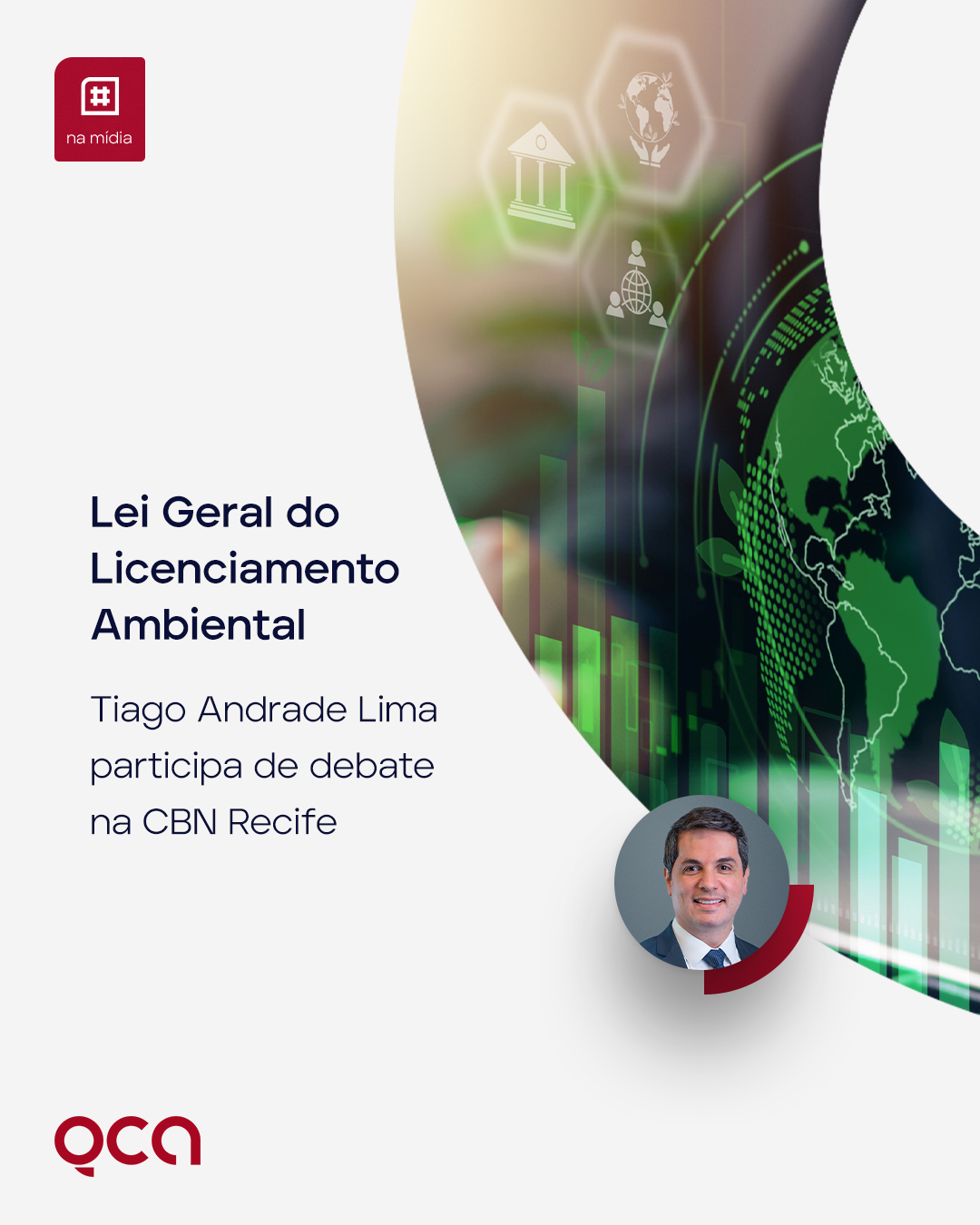 Licenciamento Ambiental: Tiago Andrade Lima participa de debate na CBN Recife