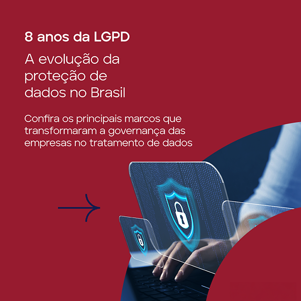 8 anos de LGPD: a evolução da proteção de dados no Brasil